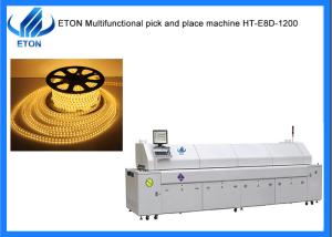 Quality PCB Size 50-700mm Heating Reflow Oven Machine 10 hot air circulation heating zones wholesale