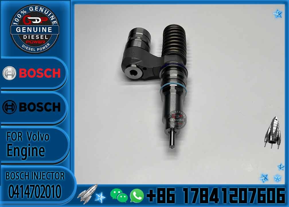 Common Rail Fuel Injector Assembly 0414702010 0414702013 0414702015 For VOL 3835257 3829644 20440412