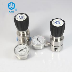 Quality Ss316L Back Pressure Regulating Valve Body Material Nickel Plated Brass Single Stage wholesale