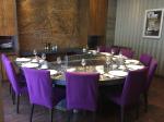 Electromagnetic Semi - Circle Teppanyaki Grill Cooktop Eigh Seats