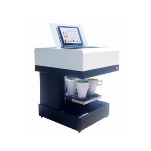 Quality 4 Color CMYK Inkjet Printer for DIY Printing of Coffee Food Rose and Flower at Affordable wholesale