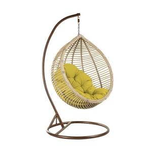 Quality Modern Design Style Rattan Weaving Patio Hanging Egg Swing Chair for Outdoor Relaxation wholesale