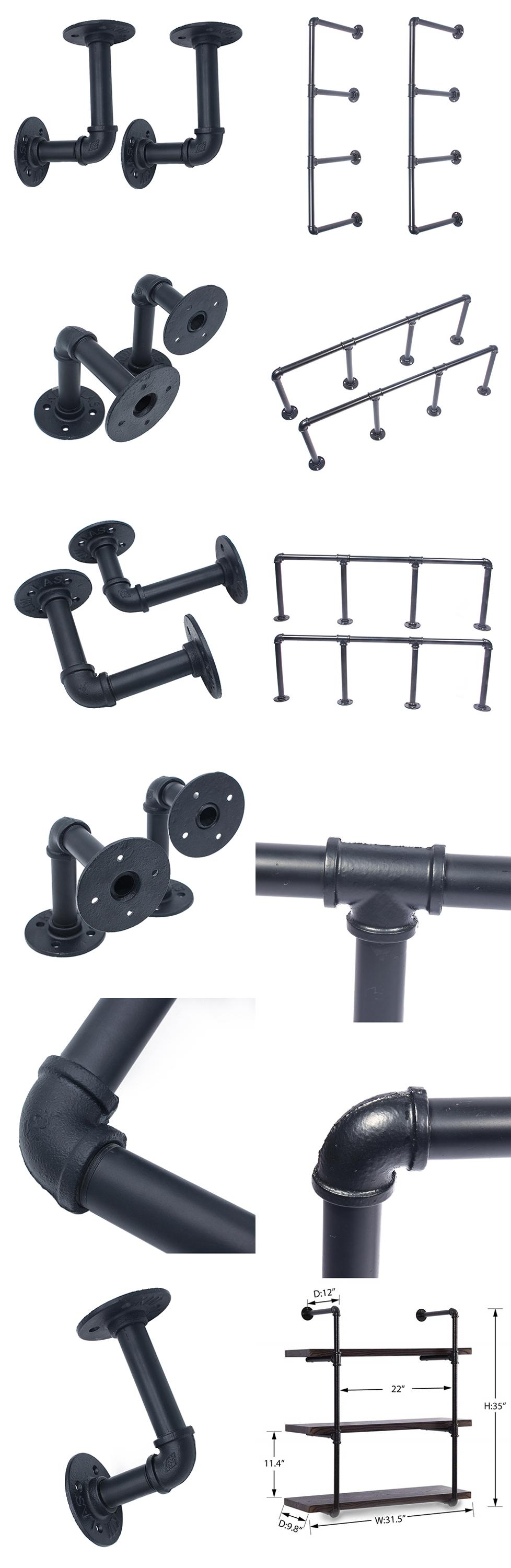 Adjustable Metal Clothes Hanger Rack for CLOTHES DN15 DN20 DN25 Rust-resistant