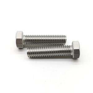 China ISO4017/GB5783 SS304 Stainless Steel Hex Bolts Full Thread Hex Screw on sale