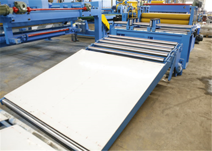 Heavy Duty Steel Slitting Machine Touch Screen Weight 25T Thickness 0.3-3.0mm