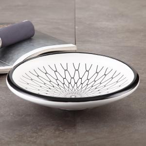 Quality Healthy Reticulation 6cm Shallow Wide Rim Soup Plates Bowl wholesale