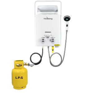 Quality 0.02-0.8Mpa 6L Gas Geyser LP Gas Camping Shower Instant Water Heater System wholesale