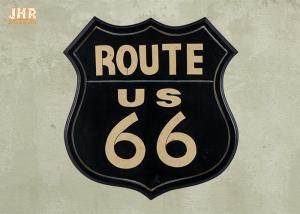 Quality Route 66 Key Box Wooden Wall Plaques Wooden Key Holders wholesale