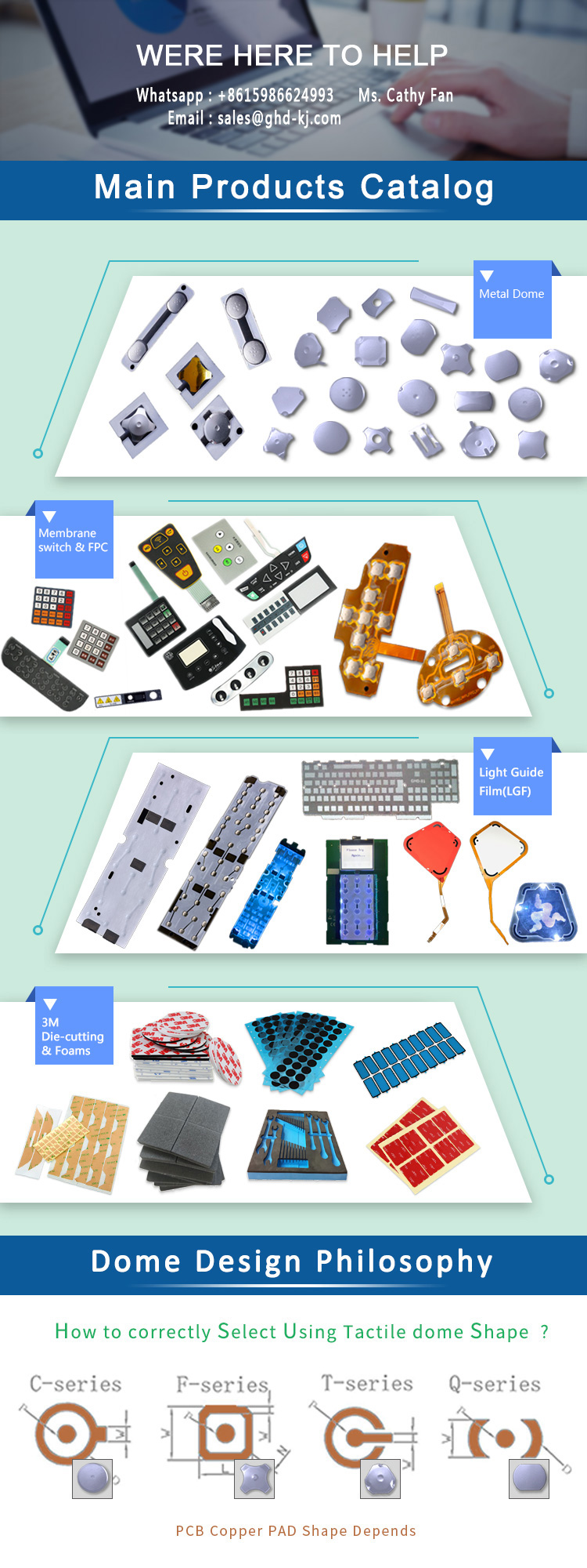 Keypad FPC Manufacturing Factory , Flexible Printed Circuit Serive 3M Adhesive
