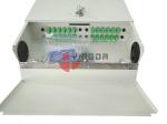 Waterproof 4 Ports 2 Door Fiber Optic Patch Panel ODF Wall Mounted With SC/APC