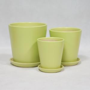 Quality Garden Glossy Ceramic Plant Holders For Effortless Indoor Decor wholesale