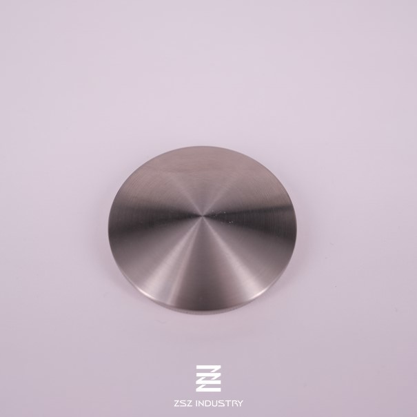 42.4x2.0mm Railing End Caps , Dome Stainless Steel End Cap Round Tube Use