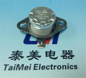 Quality Water Dispenser Normal Closed Snap action Type KSD301 130 Celsius Temperature Switch Bimetal Disc Thermostat wholesale