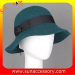 6090343 Sun Accessory customized winner fashion 100% wool felt clothe hats,