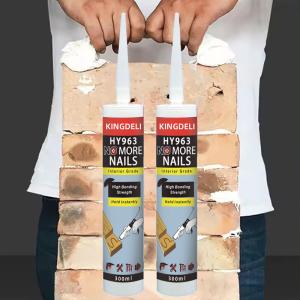 Quality Cream Color No More Nails Sealant Glue High Tack For Wood wholesale