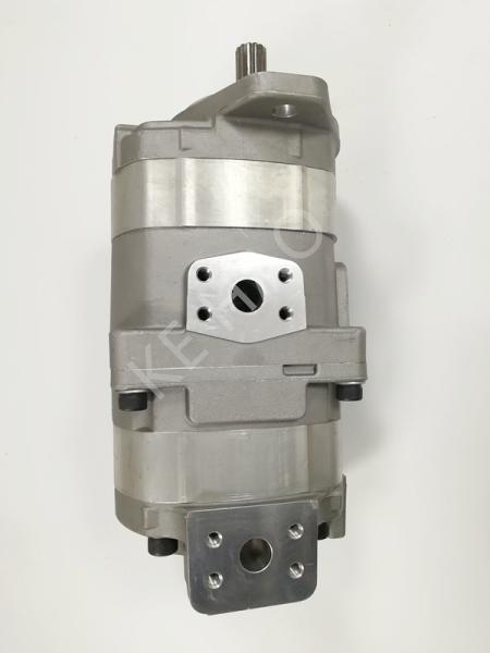 705-51-20280 Komatsu Double Hydraulic Gear Pump For Loader WA300-1 WA320-1 OEM