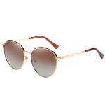 Retro Summer TAC UV400 Protection Sunglasses Metal Women Men Polarized