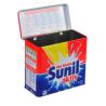 Buy cheap Sunil Washing Powder Metal Tin Container Box / Lid With Hinger , Silver Inside from wholesalers