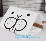 le sac en papier bag, Kraft Paper Storage Linen Bag Kids Toys Clothing Organizer