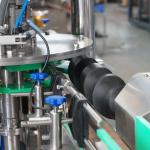 6000CPH Automatic Canning Machine 4 Spindles Beer Can Filler Machine