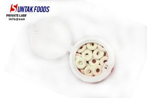 Quality Delicious Chewy Milk Candy , Colorful Mint Candies With Cute Plastic Box wholesale