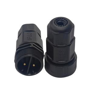Quality Screw Type M20 Waterproof LED Connectors Male Female 2 Pin 3 Pin 4 Pin wholesale