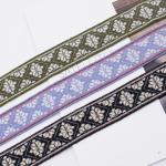 KJ20034 Garment Poly Jacquard Woven Ribbon 4.2cm