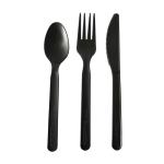 Disposable Primary Color Cornstarch Spoon Light Convenient To Carry The Knife