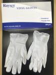 Chemical Resistance Latex Free Vinyl Disposable Gloves Odourless Uniform