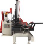 heavy duty twin blades saw mill log cutting circular rip saw with log carriage