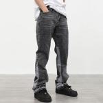 Custom Streetwear Pant 100% Cotton Jogger Elasticated Waistband Black Men Blank