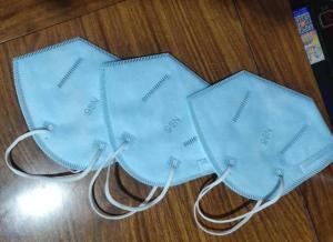 Quality Low Breath Resistance Disposable Particulate Respirator Mask Fliud Resistant wholesale