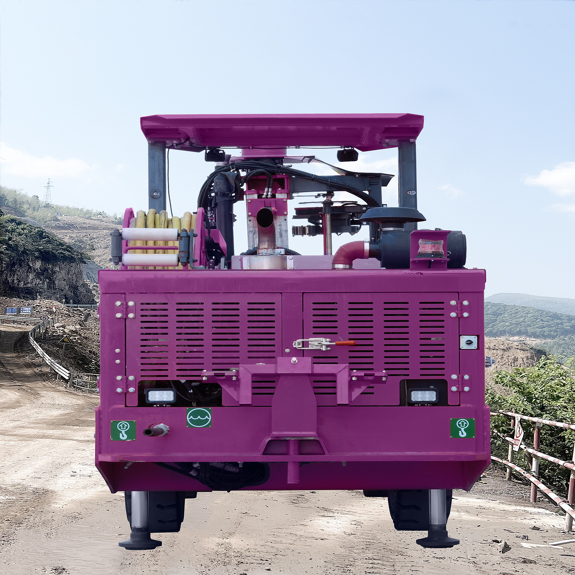 Underground Jumbo Drilling Rig Tunnel Construction Machine Hydraulic Mining Drilling Rig