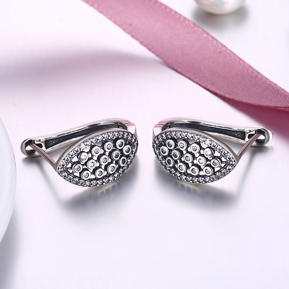 1.9x1cm 4.6 Gram Real Diamond Earrings Hanukkah 925 Sterling Silver Earrings