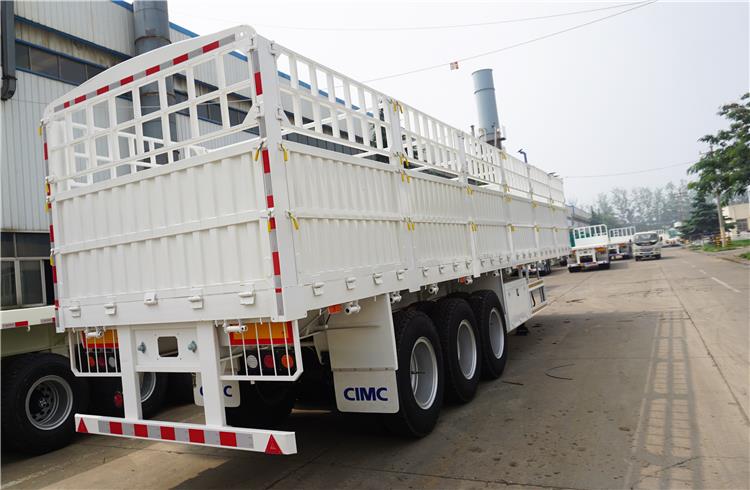 Stake Utility Cow Carrier Livestock CIMC Sideboard Semi Trailer