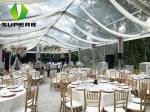Outdoor 100km/H Wind Load Waterproof Wedding Tent with 20x20m Clear Roof