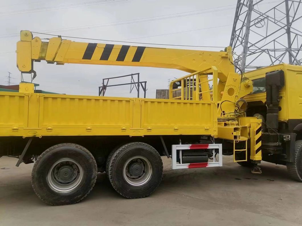 Hot Selling Manipulator 14 Ton Hydraulic Mobile Lorry Crane with Straight Boom
