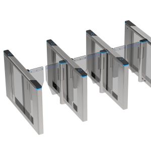 Quality Retractable Swing Access Control Turnstile gate DC24V Brushed motor wholesale
