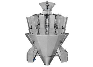 Quality Anchovy Fish 1420mm 50g 14 Head Multihead Weigher wholesale