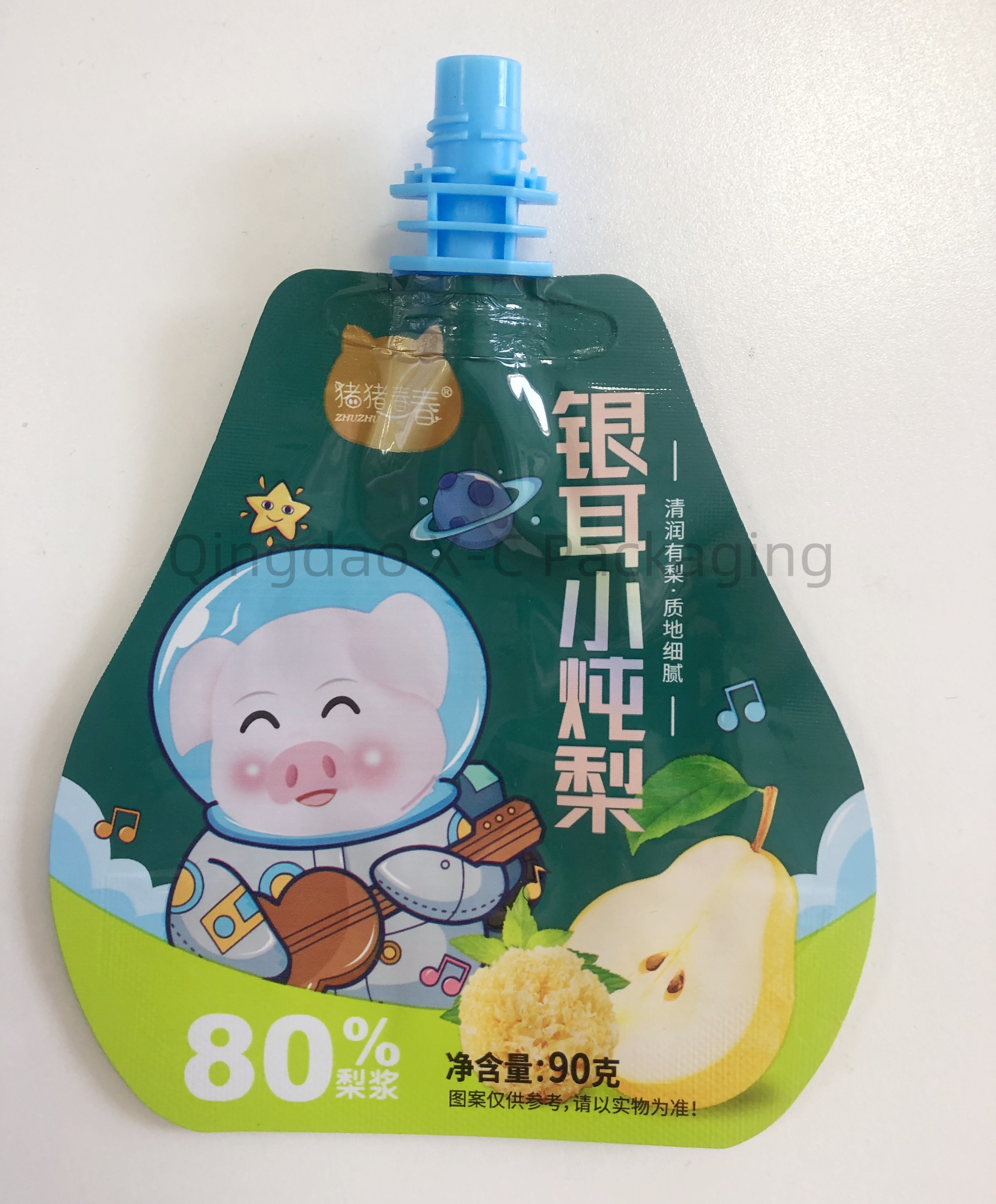 Gravure Printing Custom Packaging Bag Flexible Plastic Stand Up Pouch for Snack