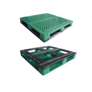 Quality Stainless Steel Reinforced Plastic Pallets PP HDPE Hygienic Plastic Pallet wholesale
