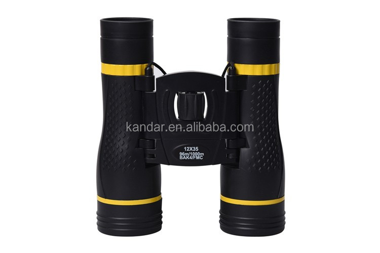 12x Magnification Kandar Portable Folding Binoculars Essential for Kids' Adventures