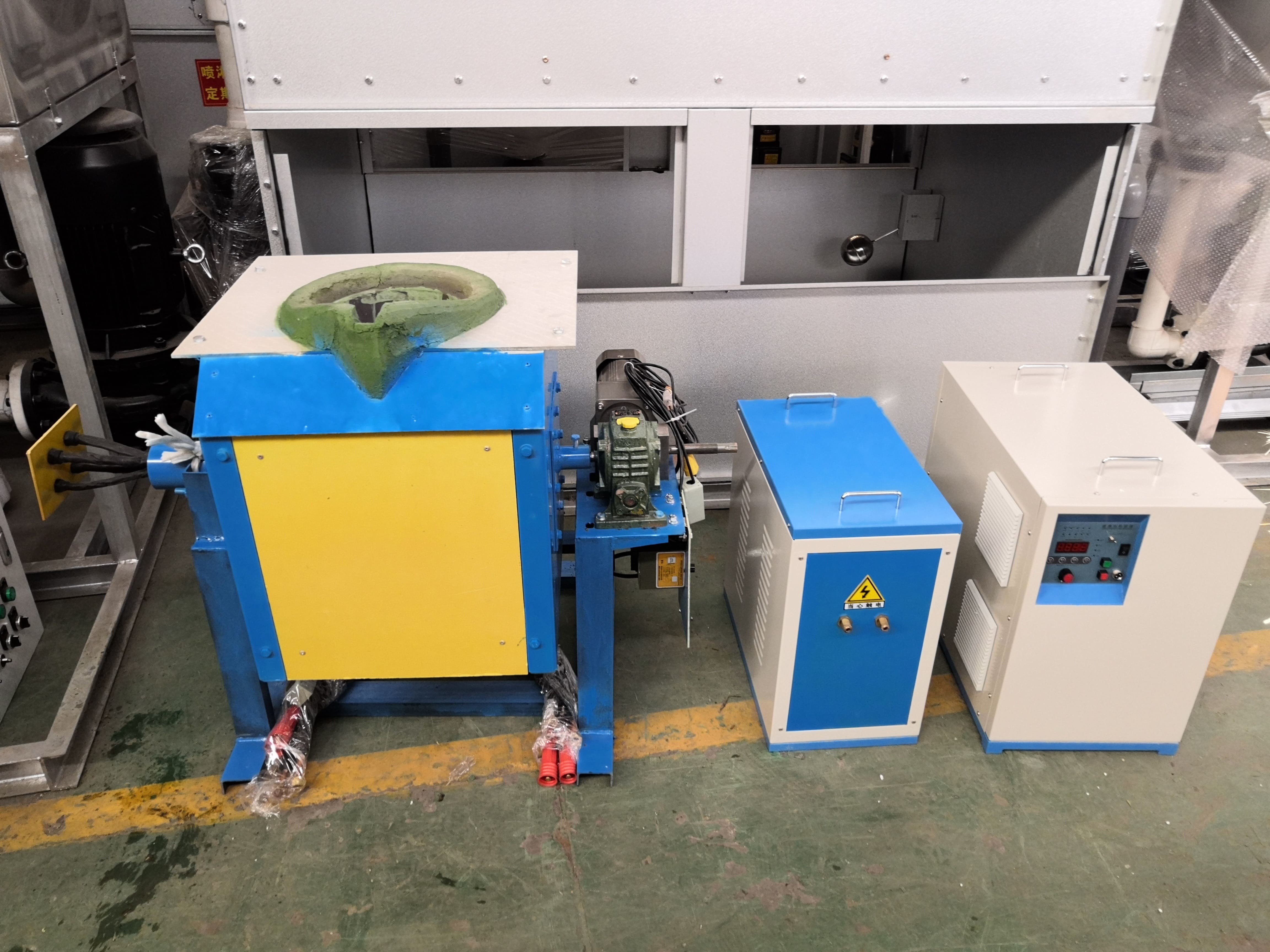 Mini Precious Metal Induction Furnace for Factory Laboratories for Metal Melting in Manufacturing Plants
