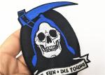 Bright Color Motorcycle Biker Patches Fashionable Eco Friendly Material