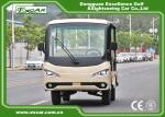 EXCAR 8 Seater Electric Sightseeing Car , 72V 7.5KW Trojan Battery Tour Bus