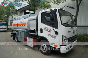 Quality FAW 4X2 5m3 Q235 Carbon Steel Fuel Dispenser Truck wholesale