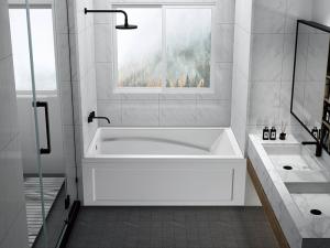 Quality JND-EC1585 Freestanding Bath With Skirt Tub Pure Sanitary Grade CUPC Certified wholesale