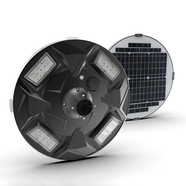 Aluminium solar post light with motion sensor, 10w 20w 30w solar garden light