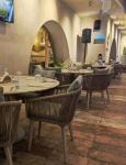 Handmade Rattan / Wicker Furniture Outdoor Bistro Bar Stools Aluminum Dining