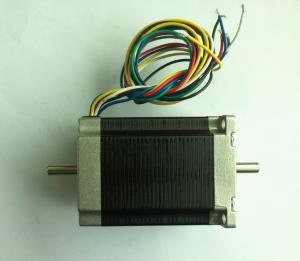 China NEMA23 6-lead 215 Oz-in CNC Dual shaft stepper motor stepping motor 3.0A on sale